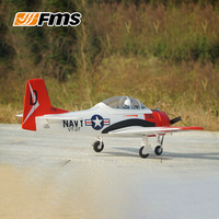 FMS 800mm T-28 V2 Red WWII Realistic Aircraft Model Fixed Wing Electronic Remote Control Model Aircraft