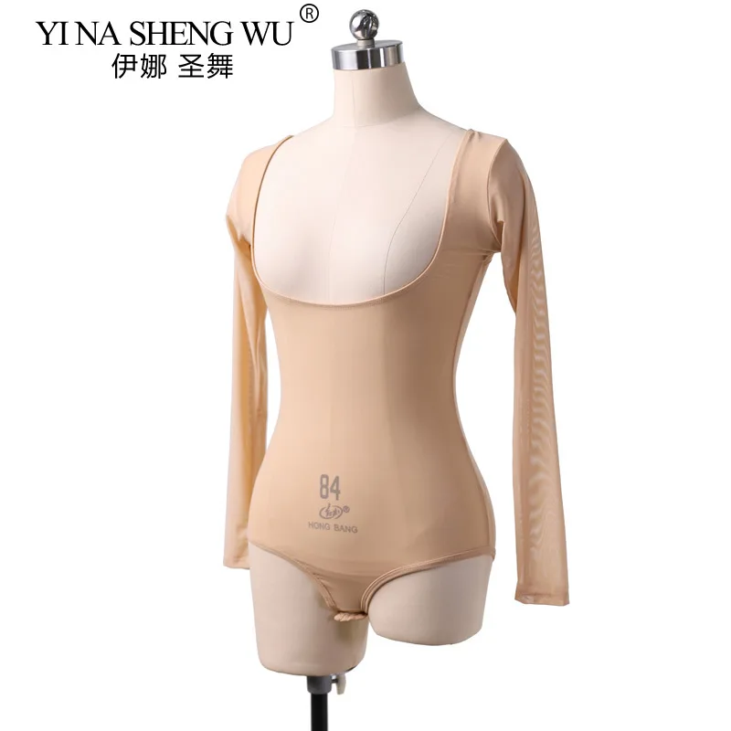 Nueva danza levantamiento de pecho Top de una pieza mujeres adultas ropa transpirable y cómoda danza del vientre hilo de agua ropa de una sola pieza