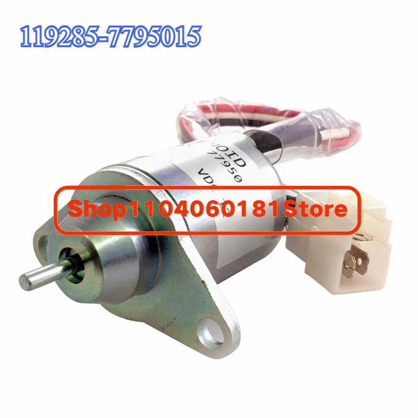 

119653-77950 SA-4562T SA-5213 12V Fuel Shutoff Solenoid Valve 1503ES-12S5SUC5S 119285-779501503ES-12S5SUC5S