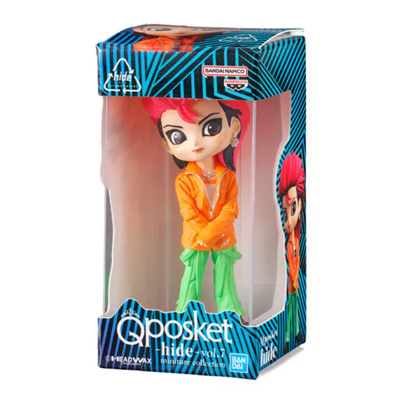 Bandai Gashapon Qposket Hide Matsumoto Guitarist Mini Boxed Figure