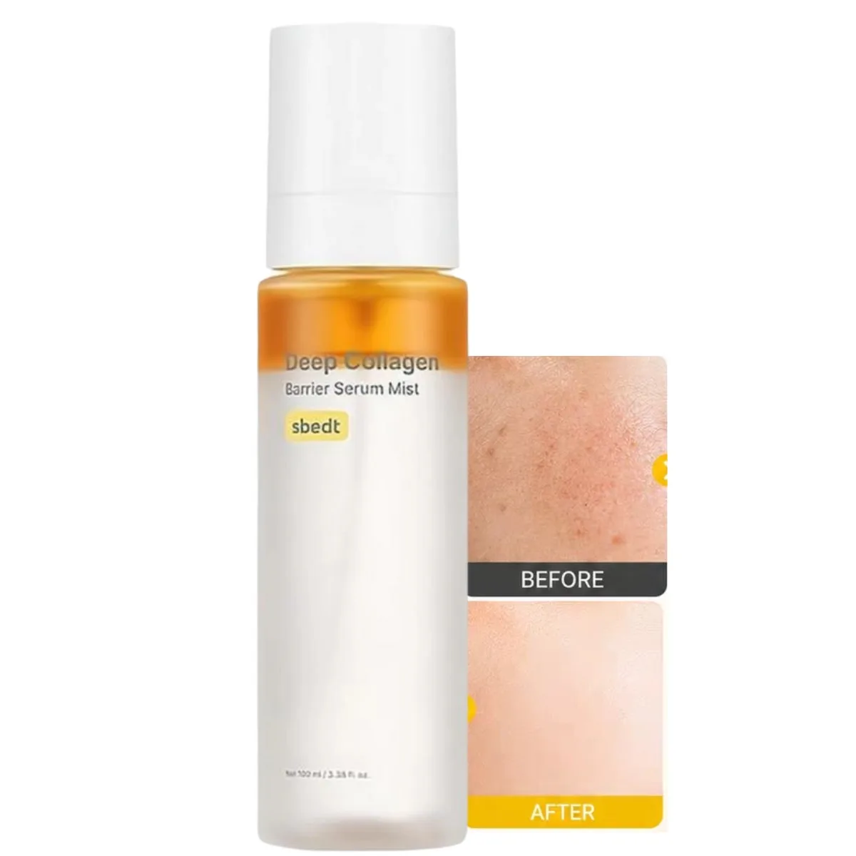 Korean Original SBEDT 100ml Deep Collagen Barrier Essence Spray Moisturizing Before Makeup Ceramide Soothes Redness Skin Care