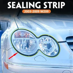 for 2003-2009 W209 Mercedes-Benz CLK320/350/550/55 AMG/63 AMG Headlight Gaskets Sealing Strip Waterproof 2098260191 2098260291