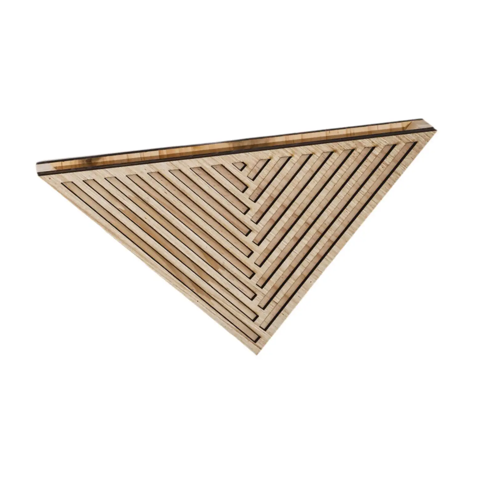 Modern Wooden Flower Pot Wall Hanging Planter Decorative Vase for Home Office Desktop Greenery