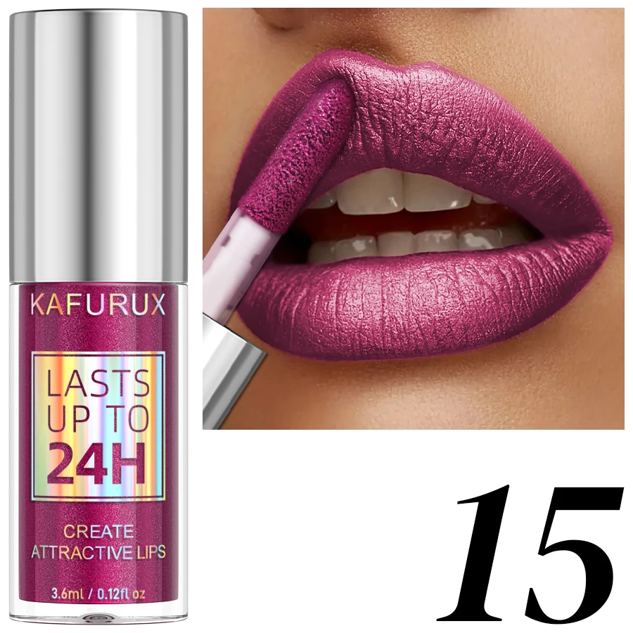 20-kleuren Glitter Lip Glazuur Waterdichte Diamant Shimmer Lipgloss Fonkelende Vloeibare Lipstick Langdurige Lip Make-Up voor Vrouwen gif