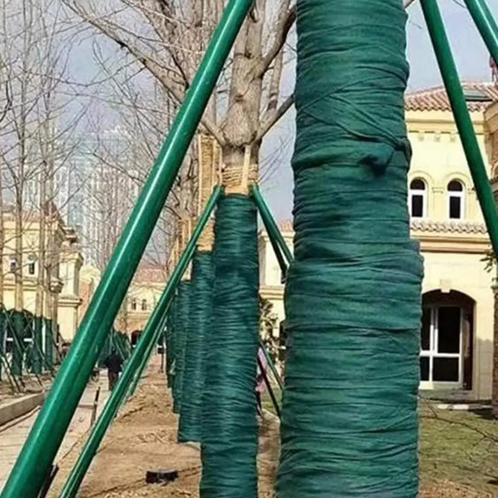 Frost Resistant Tree Guard Breathable Tree Wrap for Freeze Protection 49.2 Ft Plant Cover for Gardeners Orchard Winter for Trees