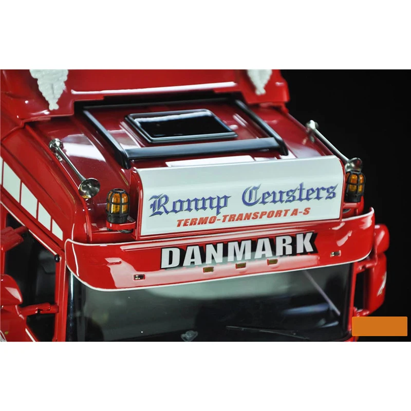 LED Roof Sun Visor Light Advertising Light Boxes Parts for 1/14 Tamiya RC Truck Tipper SCANIA R470 R620 R730 DIY