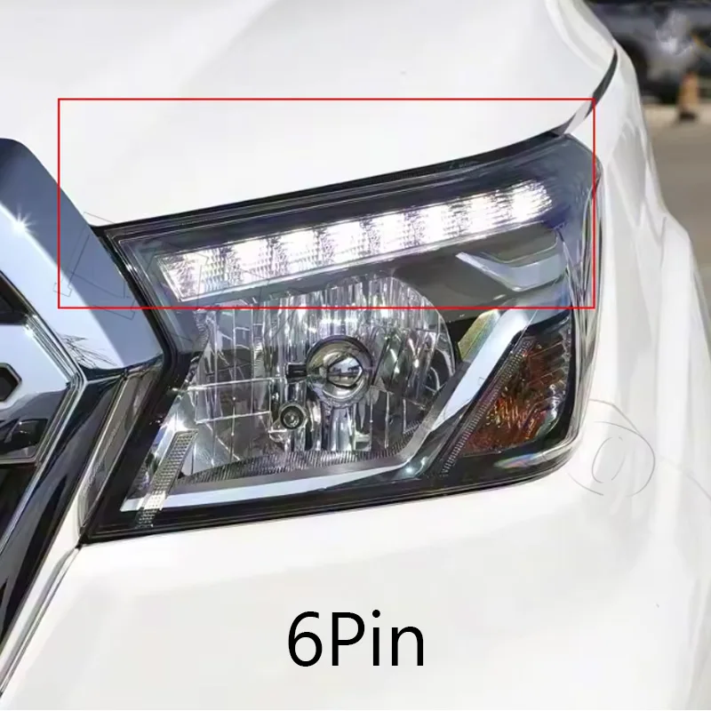 For Dongfeng DF6 Rich 6 Front Bumper Head Light Head Lamp Headlamp Headlight Turn Light Daytime Running Light DRL