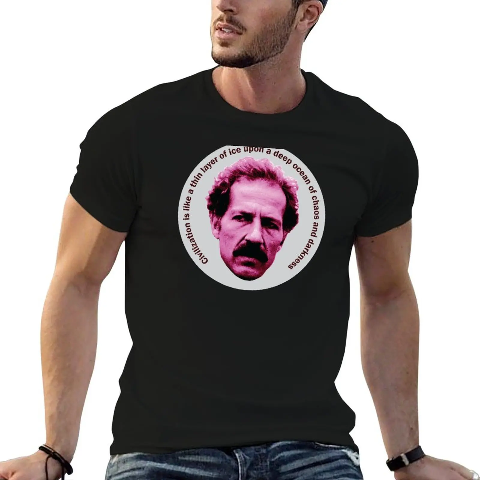 Werner Herzog quote T-Shirt man t shirt cotton high quality mens graphic t shirts cotton tshirt 100% T-shirt