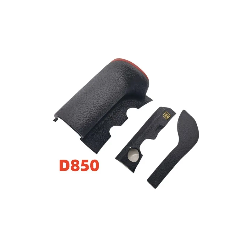 3pcs NEW Side Rubber Hand grip leather SD/CF Memory Card Door / Cover Rubber For Nikon D850 Digital Camera Repair Part