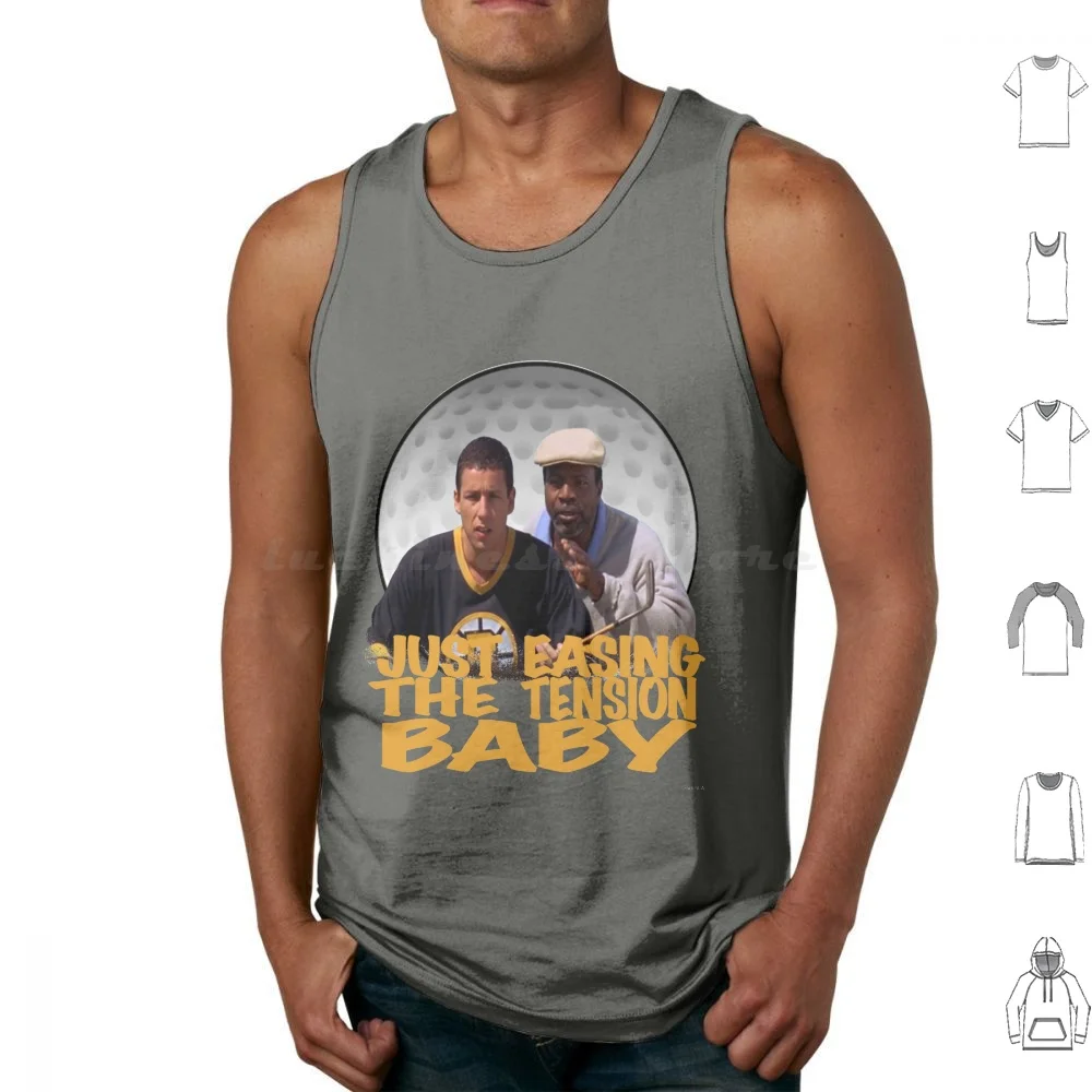 Just Easing The Tension Baby Tank Tops Vest Sleeveless Happy Gilmore Adam Sandler Comedy Golf Films Movies Chubbs Peterson