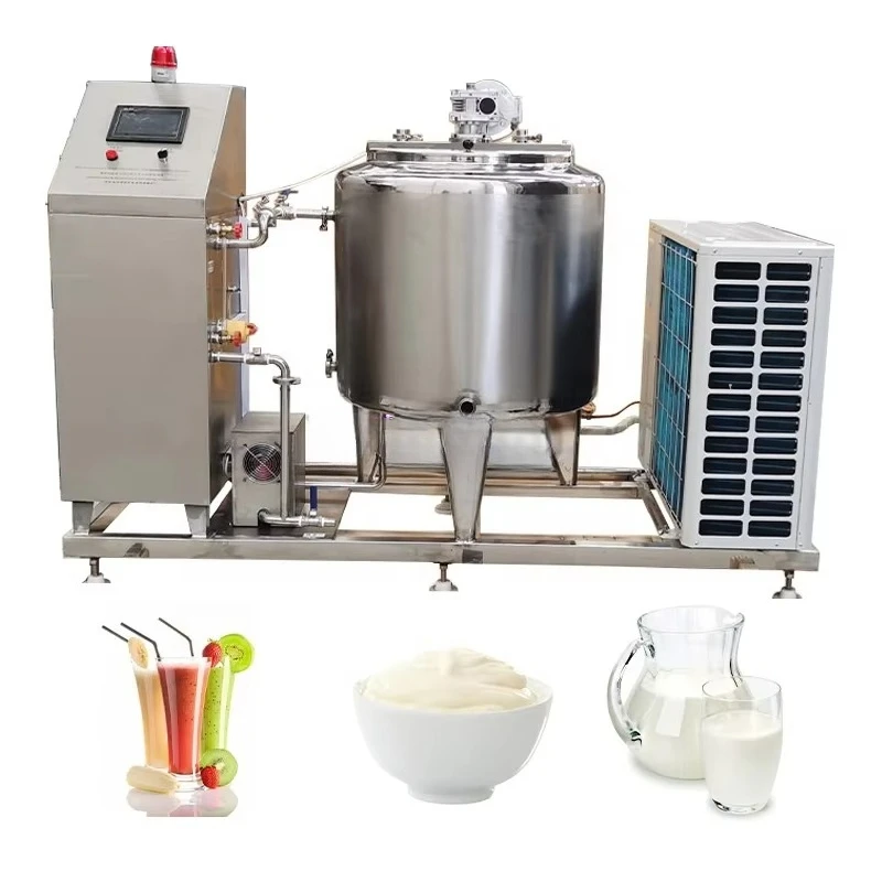 Commercial Juice Pasteurizer Machine Stainless Steel Jacketed Kettle Dairy Factory Yogurt Maker Milk Sterilizer Customized