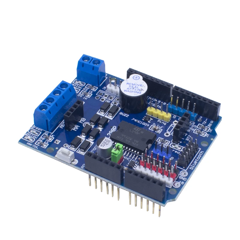 L298P Motor Driven Extension Board Stepping DC Motor Drive Shield Original IC For Arduino Smart Car Robot Electronic DIY Project