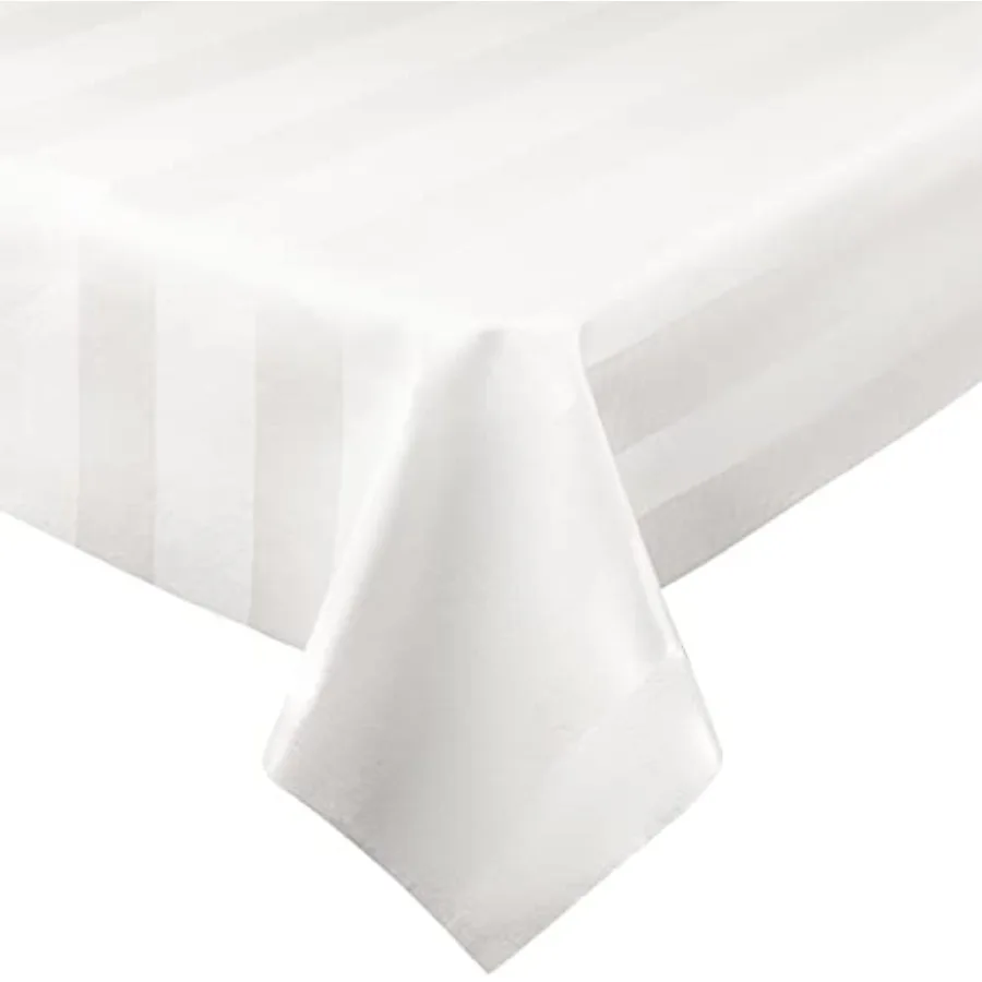 

Luxury Table Protector Pad 2 in 1 Table pad + Great Looking Tablecloth - Heat Resistant Spill Stain Proof - Flannel Backing 54x