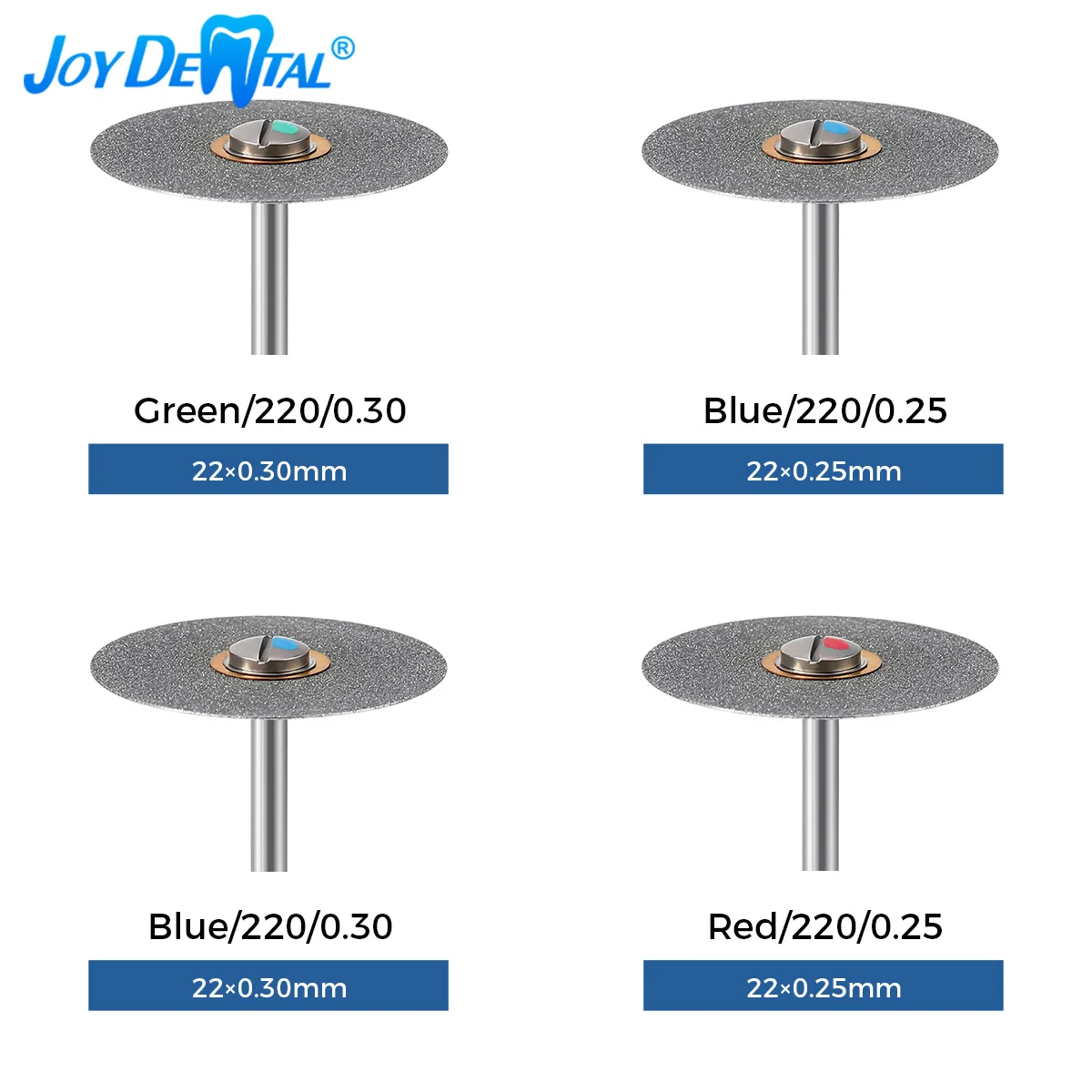 

1PC/Box Dental Sintered Disc Green/Blue/Red Coarse/Medium/Fine 22mm HP2.35mm Dentistry Polisher Product Dental Tools