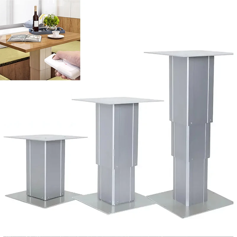 DC Electric Tatami Lifting Table Column Manual Height Adjustment Lifting Platform Remote Control Lifting Height 310-670mm
