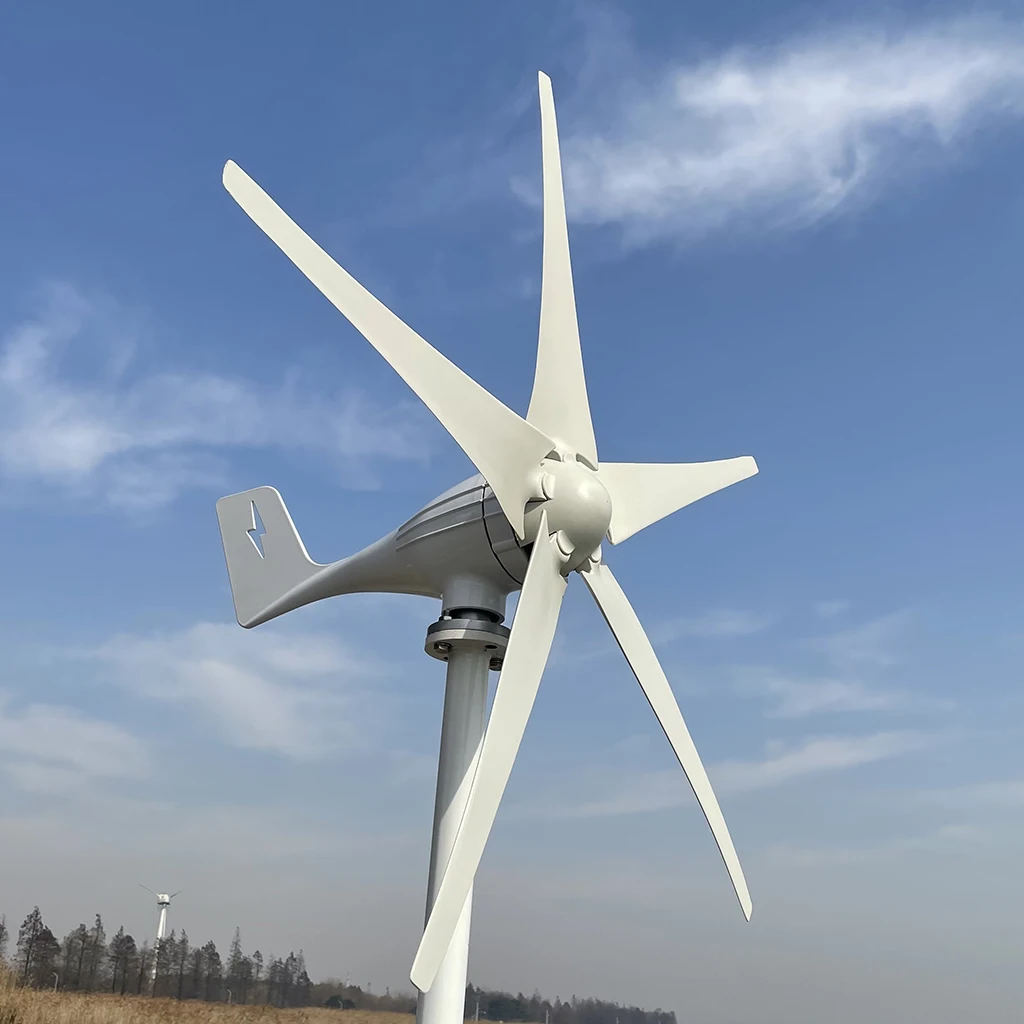 8000W Wind Turbine 12v 24v 48v Horizontal Axis Wind Generator With MPPT Controller Home Use New Energy 3KW 5KW Low Wind Speed