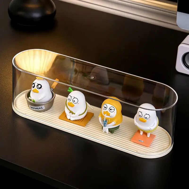 Blind Box Storage Display Rack, Bubble Mat Figurine Display Box, Transparent For Lego Doll Dustproof Box Acrylic Storage Cabinet