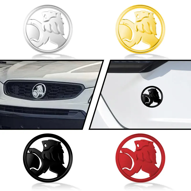 3D Metal Zinc Alloy Car Styling Fender Side Rear Trunk Emblem Sticker For Holden Hsv VT VX VU VY VZ VE Cruze Captiva Commodore