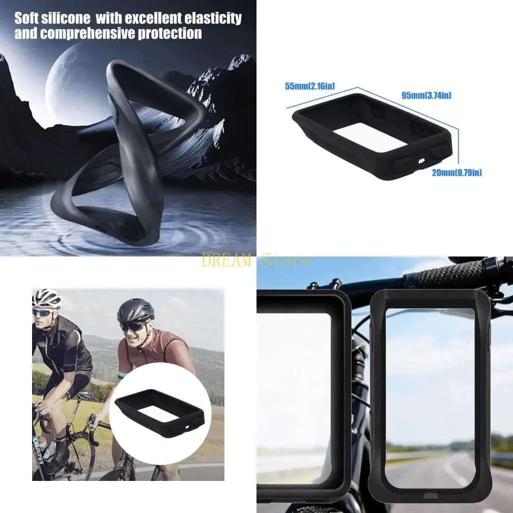 Quick Install Shock Absorbing Cycle Computer Protector Sleeve for iGS630S iGS630 Best Sale