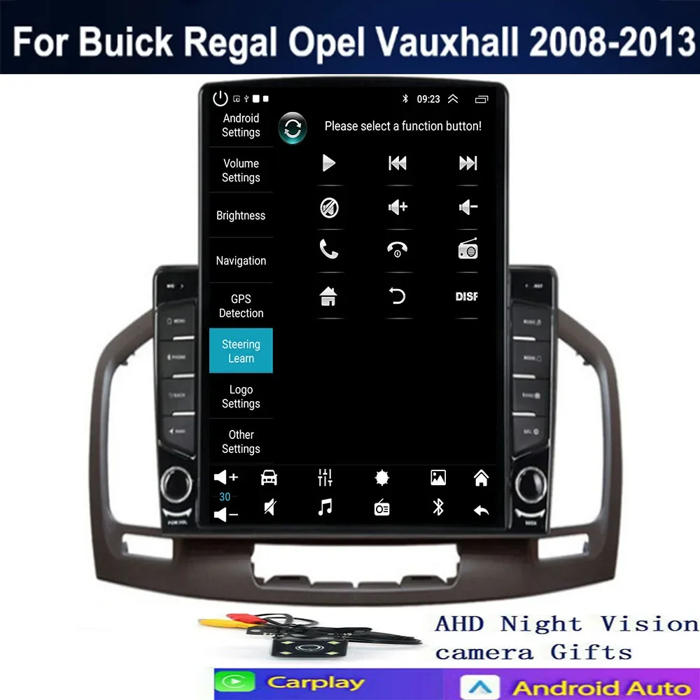 Car Radio Carplay Android 14 For Opel Insignia 2008 - 2012 For Buick Regal 2009 - 2013 Navigation GPS Stereo 4G Wifi No 2din DVD - view 5