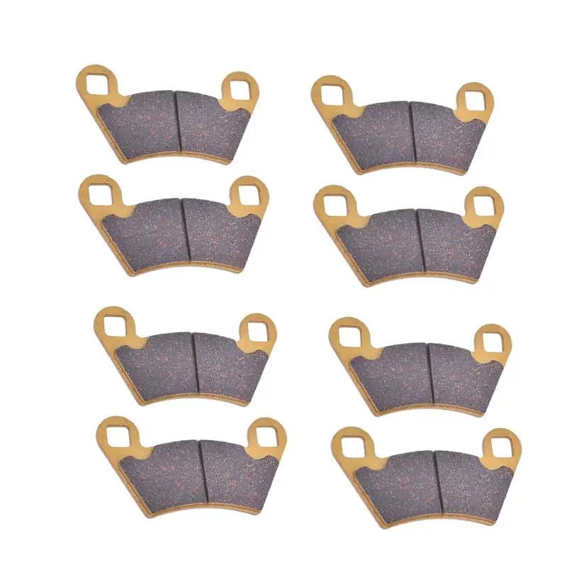 

Front & Rear Ceramic Brake Pad For Polaris Ranger 500 4X4 2002-2007 Ranger 500 700 570 EFI Replaces OEM 1910514 2202413 2202097