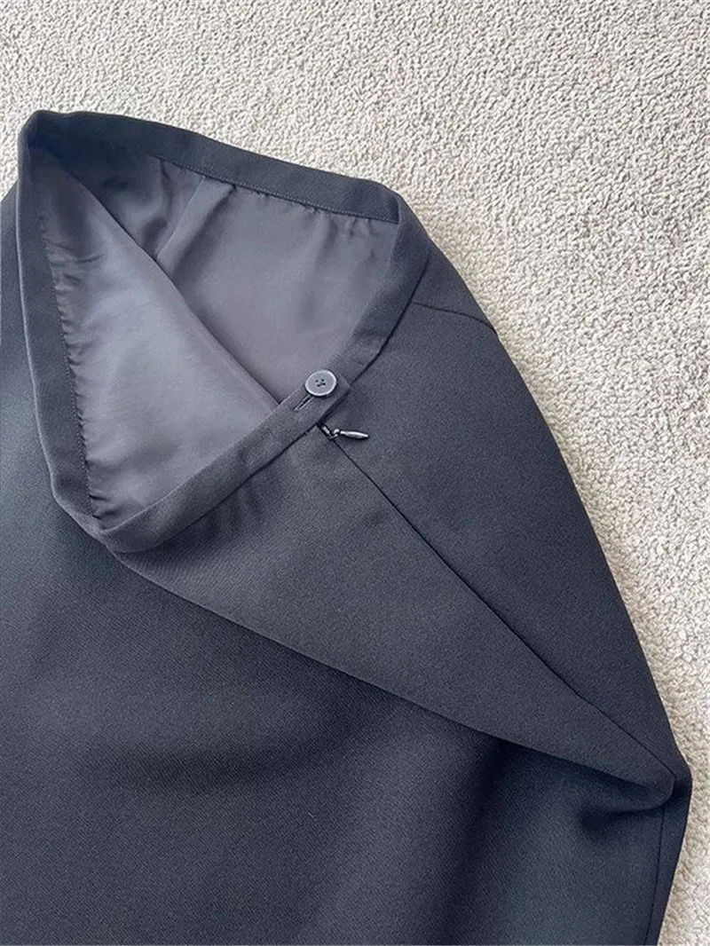 New Summer Autumn Office Lady Skirt Women Fashion Side Split High Waist Midi Pencil Skirts Solid Color Elegant Jupe Clothing