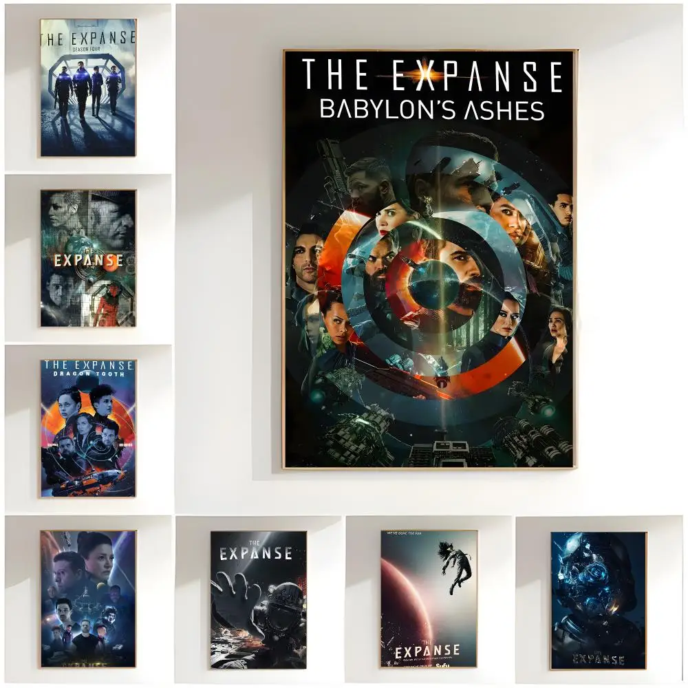 sci-fi series t-the expanse Poster Classic Wall Art  Home Decor  Peel and Stick Unframed