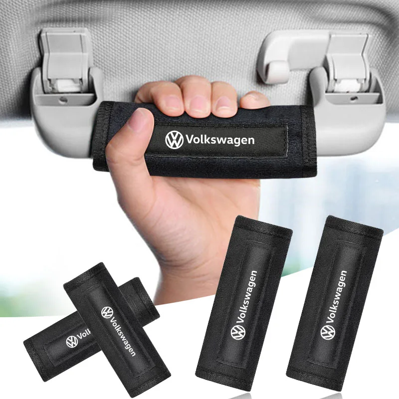

Car Goods Pull Gloves Roof Armrest Handle Protect Cover for VW CC Polo Golf 4 5 6 7 MK4 MK5 MK6 B6 T4 T5 Tiguan Wheel Center Cap