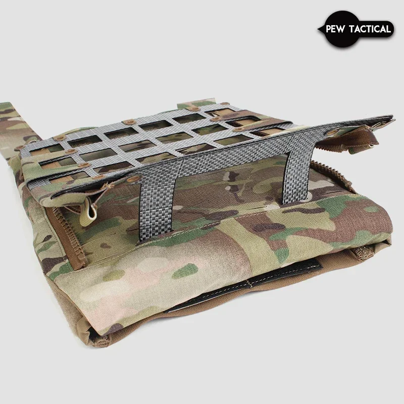 Imagem -04 - Pew Tactical Ferro Estilo Painel Traseiro Molle para Airsoft Pewtac Fcpc v5 Bp11