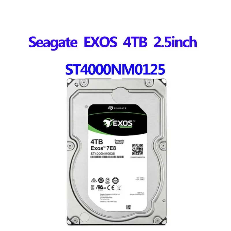 Seagate SAS 4TB ST4000NM0125 INTERNAL  HARD DRIVE ENTERPRISE HDD ST4000NM0125 256MB 2.5INCH INTERNAL HARD DRIVE