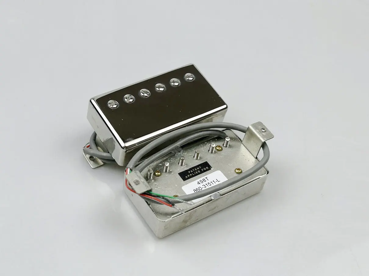 Guitar Pickups Alnico 5 498R 498T Humbucker Pickup Set Nickel Electric Guitar