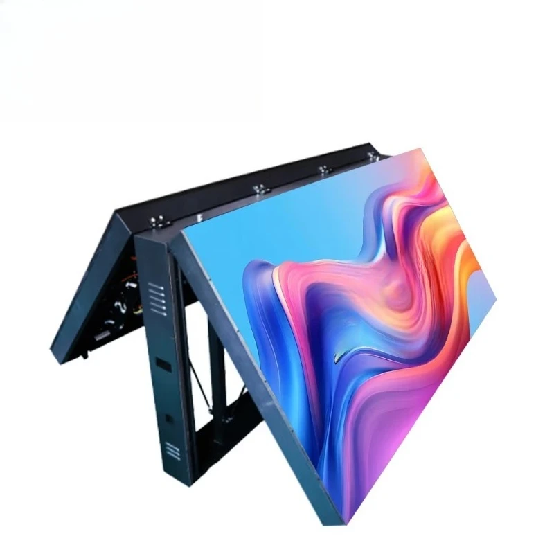 P4 P5 P6 P8 P10 Outdoor Double Sided Full Color LED Display Advertising Digital Signage SDK IP65 2 Year Warranty Retail