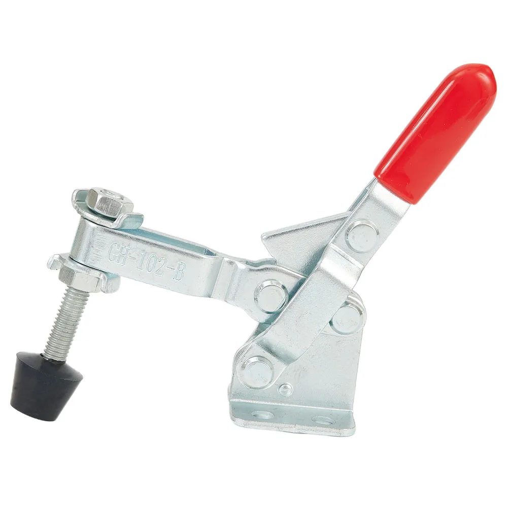Toggle Clamp 2PCS GH 102B Quick Release Toggle Clamp met verstelbare drukpunten voor houtbewerking en werkplaatsapparatuur