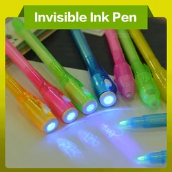 STONEGO Multi-functional Invisible Word Uv Magic Pen Advertisement Money Detector Pen LED UV Invisible Light Pen