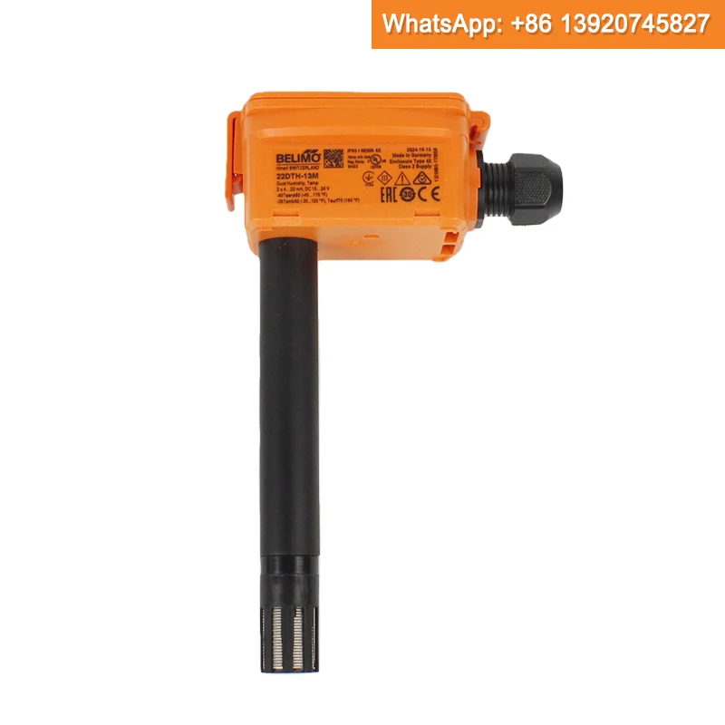 

Belimo 22DTH-13M 22DTH-13Q Duct Sensor Humidity Temperature Active DC24V Output Signal 4...20 mA HVAC Systems Ventilation New