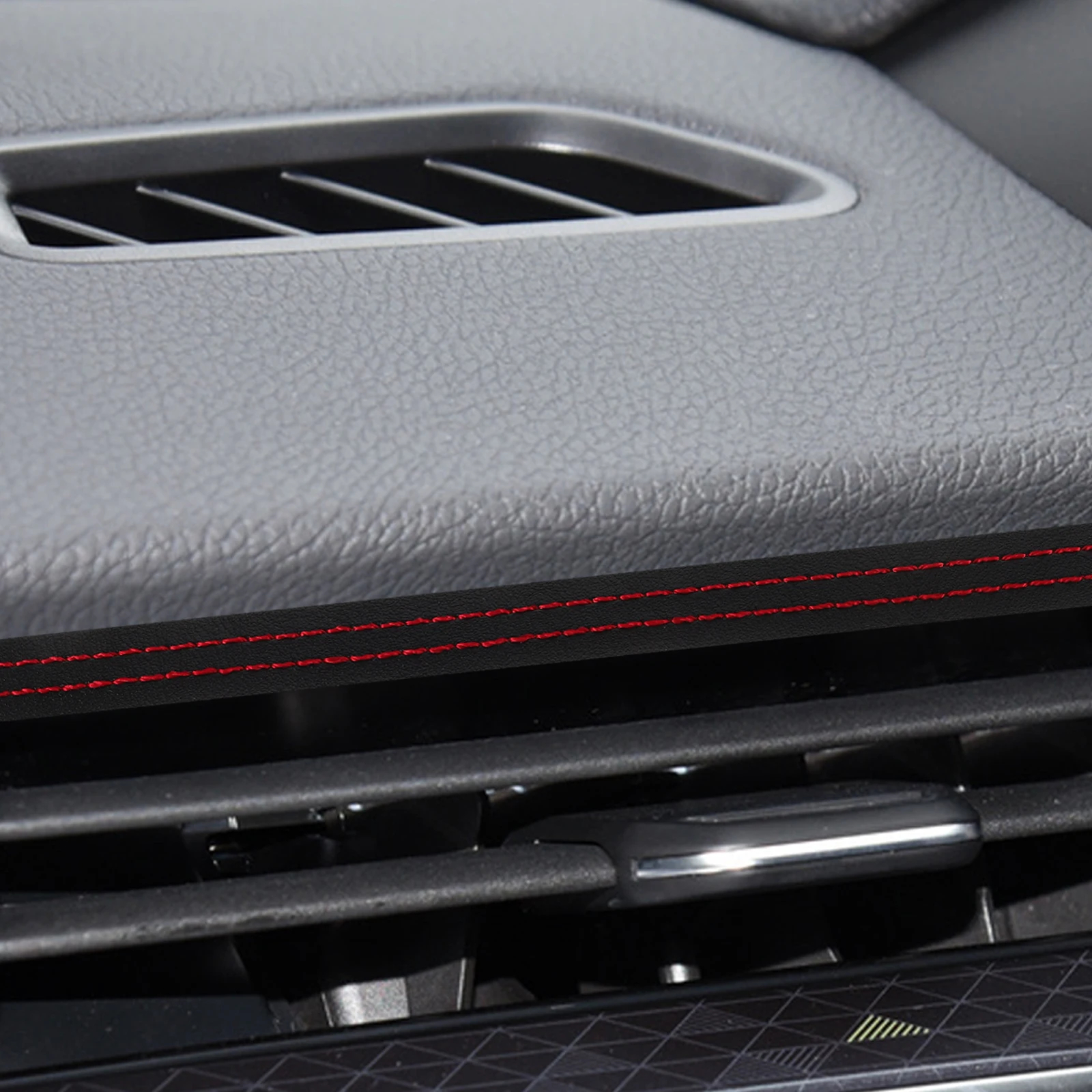 

Car Interior Decorative Lines Dashboard Blue Trim Strips PU Universal Various Models Dash Accessories Car Molding Trim