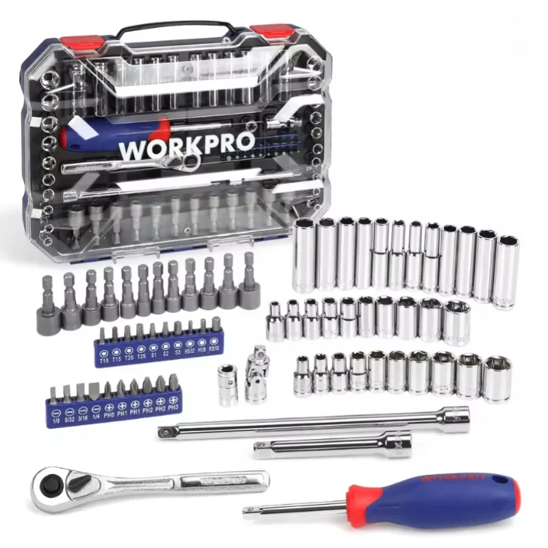 WORKPRO 69 шт. 1/4 