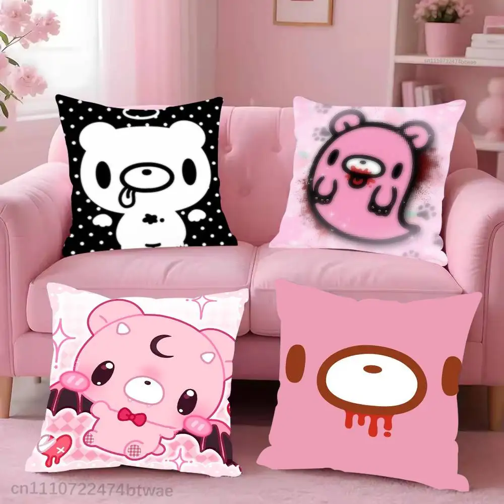 Cute G-Gloomy Bear Pillow Case Cover Square Sofa With For Pattern Comfortable Cushion suitable Of Room