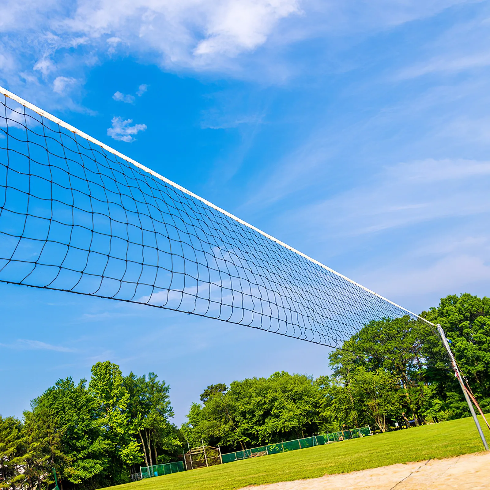 

Волейбольная сетка, сетка для игры в волейбол, волейбольная сетка на стойке, волейбольная сетка для спорта, плетеная волейбольная сетка