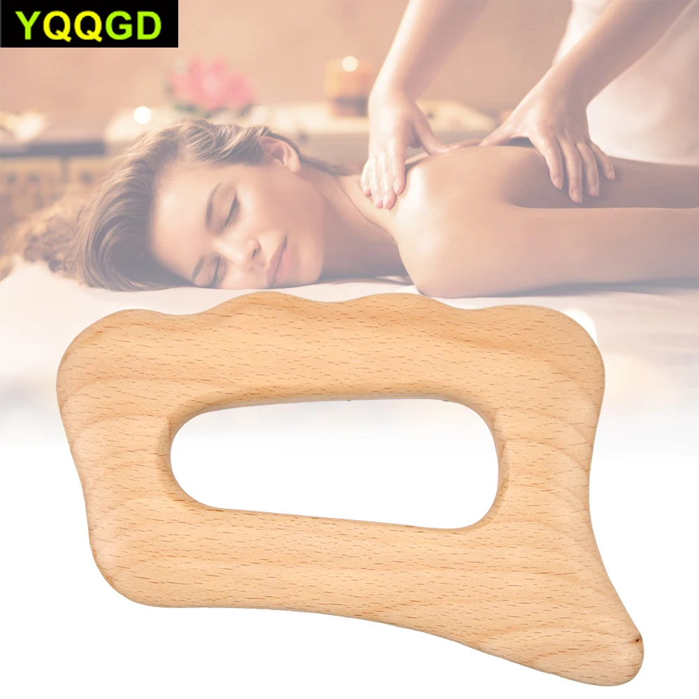 Wood Therapy Gua Sha Massage Tools,Lymphatic Drainage Tool Anti Cellulite Massager,Scraping Board,guasha Tool for Body Shaping