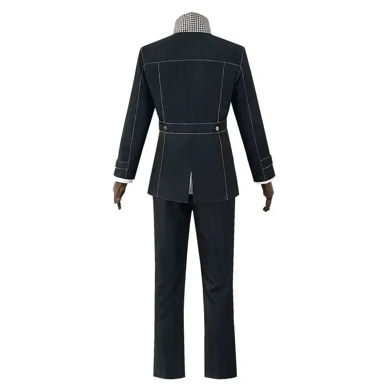 Cosxin Anime Yasogami Yu Narukami Costume Cosplay Shin Megami Tensei P4 Cosplay Uomini di Età Ragazzo Uniforme Scolastica Costume Set