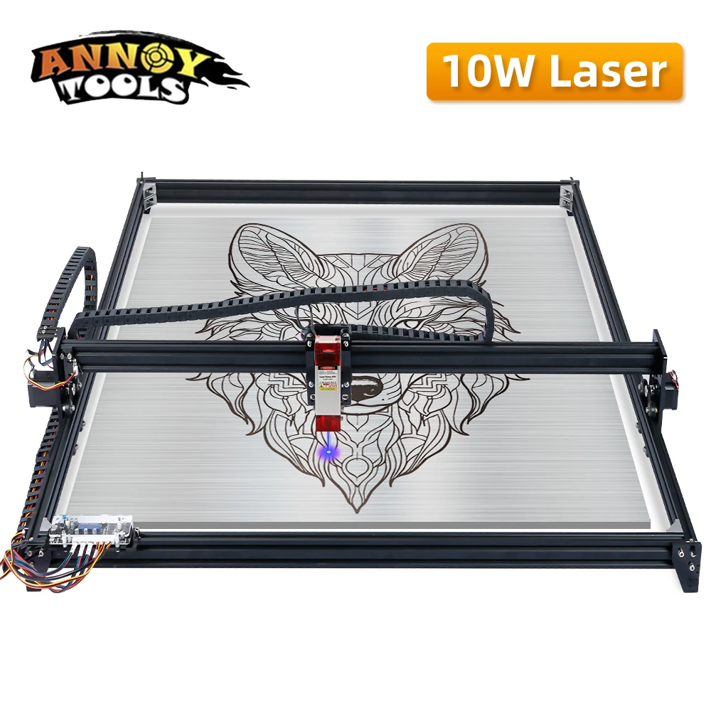 80W Laser Engraver,Laser Cutter,100cm*100cm Working Area Laser Engrave Machine with TTL/ PWM Laser cutting machine