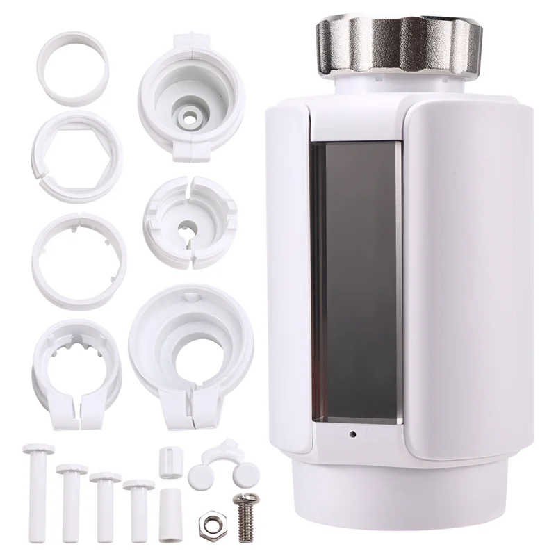 tuya-zigbee-スマートサーモスタット式ラジエーターバルブ-自動-wifi-温度制御バルブ-alexa-対応-[a49t]