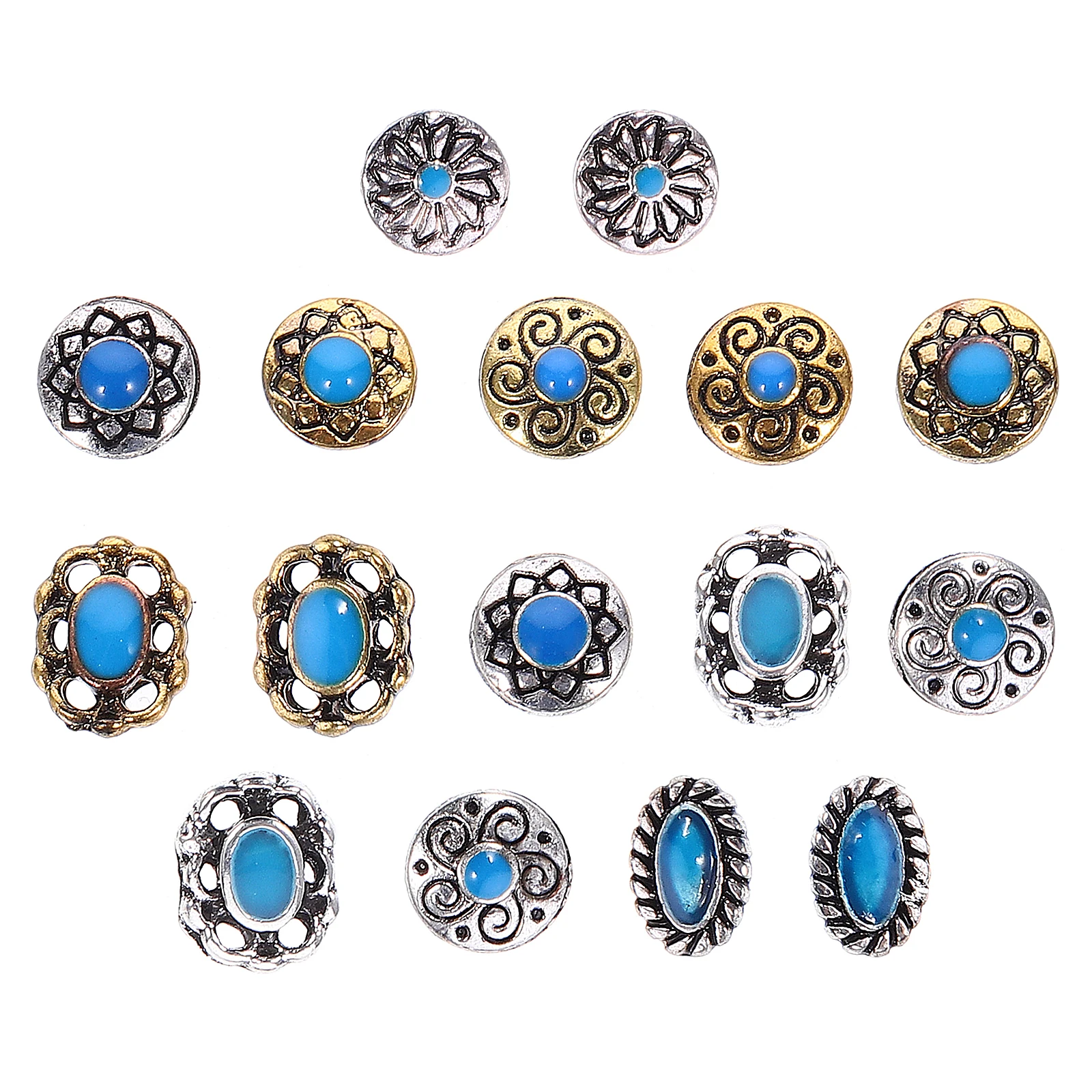 

2 Sets Nail Charms Nail Accessories Durable Charm Jewelry for DIY Charms For Nails Nails Gel Acrylic Manicure Decor