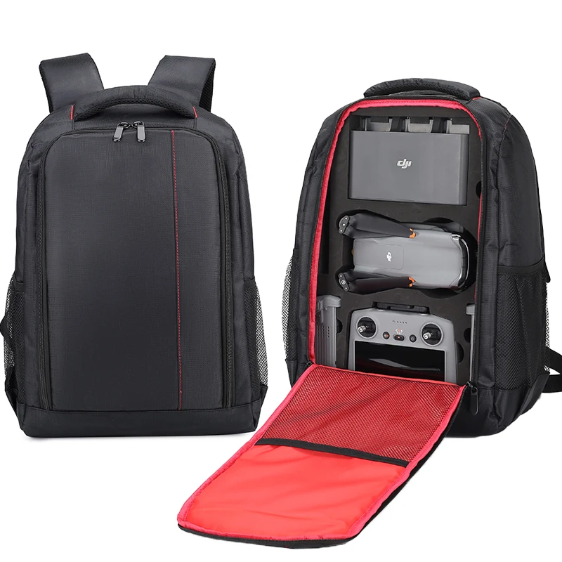 Nylon Waterproof Backpack for Air 3 DJI RC 2 RC-N2 Remote Control Battery Charger Spare Parts Portable Case Drone Accessories