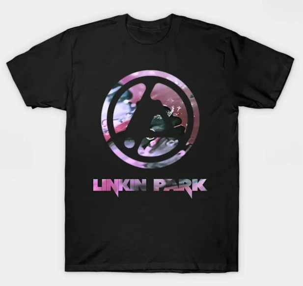 2025 New Trend Linkin-Park Rock Band Tour Graphics Men's AndWomen's Tops T-Shirts High Quality 100% Cotton Women's Tops T-Shirts