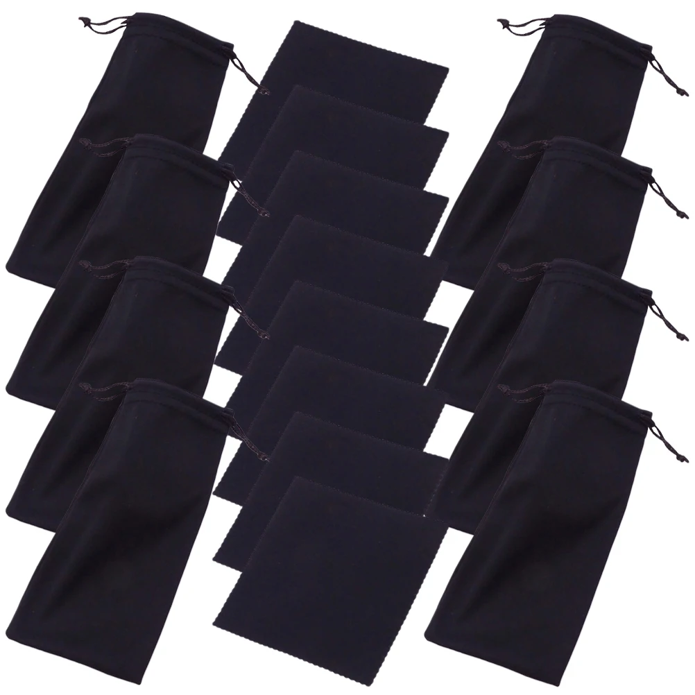 

Slim Glasses Bag Sunglasses Pouch Soft Eyeglass Case Felt Fabric Travel Accessory for Reading Glasses Pocket Size Reusable