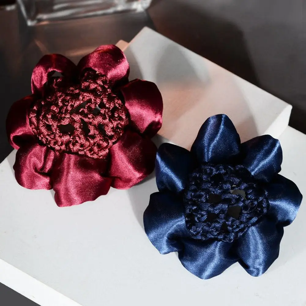 Elastic Tie Hair Accessories Nurse Dance For Women For Girls Korean Bun Snood Ponytail Holder Hair Net Hairgrips Cover Net