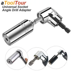 Universal Socket Sleeve Grip Ratchet Wrench Angle Drill Adapter Driver Extension Muti Tool Attachement Screwdriver Bit Holder