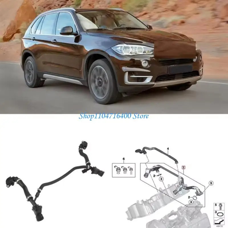 

y1gd Direct Fit Crankcase Vent Pipe For F15 F16 F85 F86 Improved Sealing Performances Reduced Carbon Build Up 11158647962